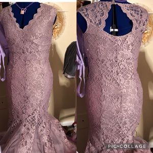 Mermaid cut Prom dress never worn